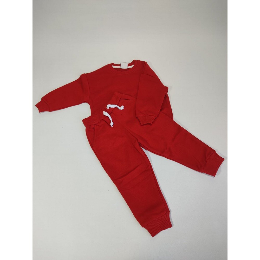 ERKEK ÇOCUK ALT-ÜST KIRMIZI EŞOFMAN TAKIM
