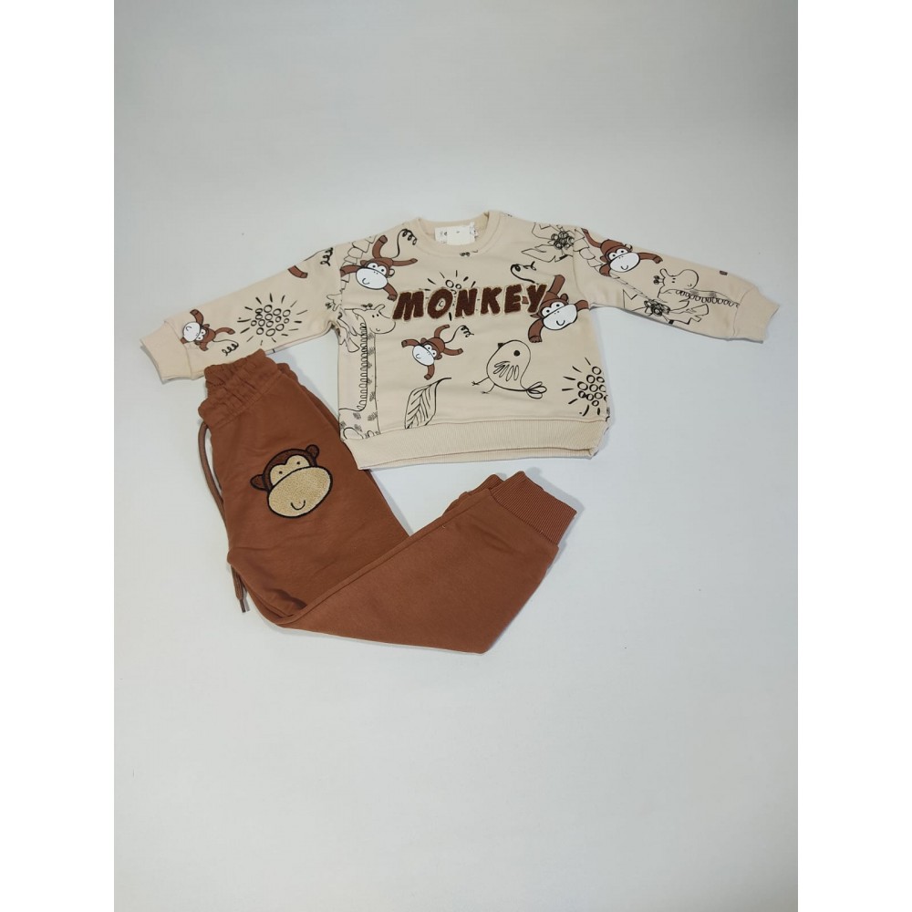 Erkek çocuk monkey takım