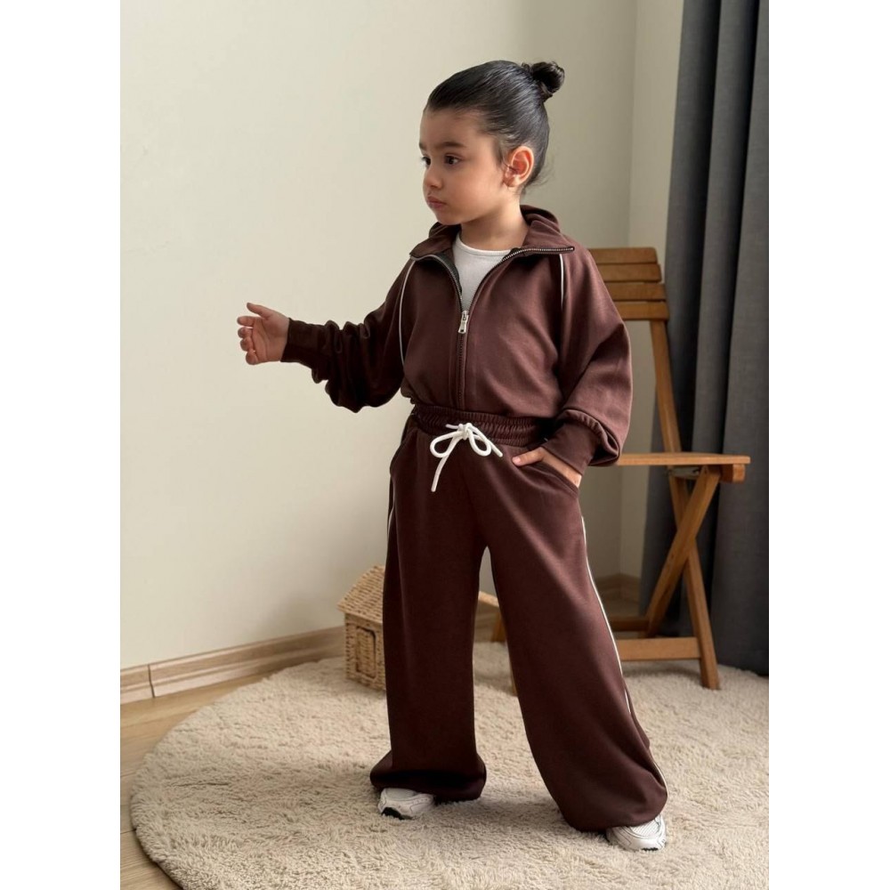 Kız çocuk acı kahve  oysho takım